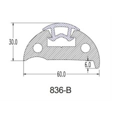 ΠΡΟΦΙΛ PVC ΓΙΑ ΠΟΛΥΕΣΤΕΡΙΚΑ ΣΚΑΦΗ (00836-B) ΠΡΟΦΙΛ PVC ΓΙΑ ΠΟΛΥΕΣΤΕΡΙΚΑ ΣΚΑΦΗ (00836-B)