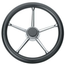 ΤΙΜΟΝΙ ΜΕ INOX ΑΚΤΙΝΕΣ (03548-BL) ΤΙΜΟΝΙ ΜΕ INOX ΑΚΤΙΝΕΣ (03548-BL)
