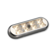 ΠΛΑΦΟΝΙΕΡΑ 8 LED HD 102X33MM INOX
