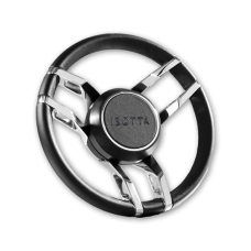 ΤΙΜΟΝΙ 350ΜΜ FRASCO ΜΑΥΡΟ ΔΕΡΜΑ/ΙΝΟΧ ISOTTA LOGO ΤΙΜΟΝΙ 350ΜΜ FRASCO ΜΑΥΡΟ ΔΕΡΜΑ/ΙΝΟΧ ISOTTA LOGO