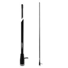 ΚΕΡΑΙΑ VHF 1,5Μ 3dB ΜΑΥΡΗ FIBERGLASS KS-22