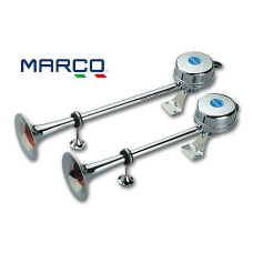 ΚΟΡΝΑ ΤΡΟΜΠΕΤΑ 118dB 24V 400 & 470MM ΔΙΠΛΗ INOX EM1/2 MARCO ΚΟΡΝΑ ΤΡΟΜΠΕΤΑ 118dB 24V 400 & 470MM ΔΙΠΛΗ INOX EM1/2 MARCO