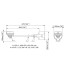 ΚΟΡΝΑ ΤΡΟΜΠΕΤΑ 118dB 24V 400 & 470MM ΔΙΠΛΗ INOX EM1/2 MARCO