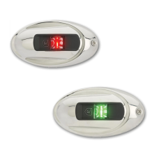 ΦΑΝΑΡΙ ΠΛΕΥΡΙΚΟ ΖΕΥΓΟΣ LED 95Χ52MM ΙΝΟΧ ATTWOOD