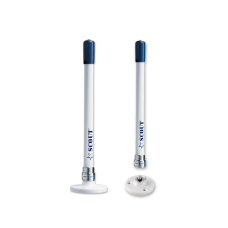 ΚΕΡΑΙΑ VHF 0,22Μ 1dB ΑΠΟΣΠΩΜΕΝΗ ΛΕΥΚΗ FIBERGLASS KS-10