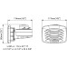 ΚΟΡΝΑ ΧΩΝΕΥΤΗ 108dB 12V ΧΡΩΜΙΩΜΕΝΗ SM1/C MARCO ΚΟΡΝΑ ΧΩΝΕΥΤΗ 108dB 12V ΧΡΩΜΙΩΜΕΝΗ SM1/C MARCO