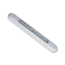 ΠΛΑΦΟΝΙΕΡΑ 10 LED 320X40MM ΓΙΑ ΡΕΛΙ ΛΕΥΚΗ ΠΛΑΣΤΙΚΗ