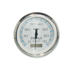 ΣΤΡΟΦΟΜΕΤΡΟ 7000 RPM & ΩΡΟΜΕΤΡΟ CHESAPEAKE WHITE SS FARIA ΣΤΡΟΦΟΜΕΤΡΟ 7000 RPM & ΩΡΟΜΕΤΡΟ CHESAPEAKE WHITE SS FARIA