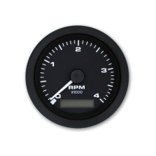 ΣΤΡΟΦΟΜΕΤΡΟ 4000 RPM DIESEL & ΩΡΟΜΕΤΡΟ ΜΑΥΡΟ VEETHREE ΣΤΡΟΦΟΜΕΤΡΟ 4000 RPM DIESEL & ΩΡΟΜΕΤΡΟ ΜΑΥΡΟ VEETHREE