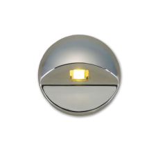 ΠΛΑΦΟΝΙΕΡΑ 1 LED ΛΕΥΚΟ 38MM 12/24V ΧΩΝΕΥΤΗ ΙΝΟΧ