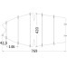 ΚΑΛΥΜΜΑ ΣΚΑΦΟΥΣ ΜΕ ΚΟΝΣΟΛΑ 630/710X260CM 300D ΓΚΡΙ