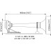 ΚΟΡΝΑ ΤΡΟΜΠΕΤΑ >120dB 12V 460ΜΜ ΛΕΥΚΗ PW2 MARCO ΚΟΡΝΑ ΤΡΟΜΠΕΤΑ >120dB 12V 460ΜΜ ΛΕΥΚΗ PW2 MARCO