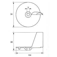 ΑΝΟΔΙΟ HONDA 25/40/50HP ΠΤΕΡΥΓIO ΑΛΟΥΜΙΝΙΟΥ