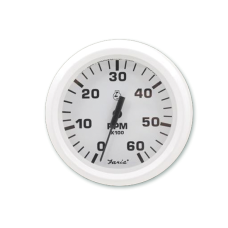 ΣΤΡΟΦΟΜΕΤΡΟ 6000 RPM ΛΕΥΚΟ FARIA ΣΤΡΟΦΟΜΕΤΡΟ 6000 RPM ΛΕΥΚΟ FARIA