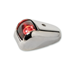 ΦΑΝΑΡΙ ΠΛΕΥΡΙΚΟ LED ΚΟΚΚΙΝΟ 69,1Χ47,7MM 12/24V ΙΝΟΧ ORION