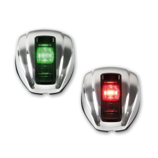 ΦΑΝΑΡΙ ΠΛΕΥΡΙΚΟ ΖΕΥΓΟΣ NEMO LED 60X53ΜΜ INOX