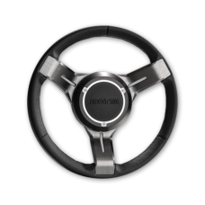 ΤΙΜΟΝΙ 350ΜΜ RIV-7 ΜΑΥΡΟ TITANIO/ΔΕΡΜΑ ISOTTA ΤΙΜΟΝΙ 350ΜΜ RIV-7 ΜΑΥΡΟ TITANIO/ΔΕΡΜΑ ISOTTA
