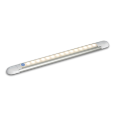 ΠΛΑΦΟΝΙΕΡΑ 14 LED 345X33MM ΛΕΥΚΗ ΠΛΑΣΤΙΚΗ ΜΕ ΔΙΑΚΟΠΤΗ
