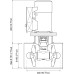 BOW THRUSTER 185MM 85KGF 12V 4,3KW ΔΙΠΛΗΣ ΠΡΟΠΕΛΑΣ